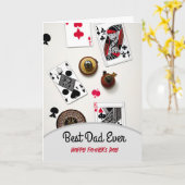 Poker Artsy  Kaart voor spelers (Gele Bloem)