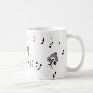 Poker azen ... Engelse theemok Koffiemok