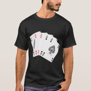 Poker azen t-shirt