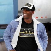 Poker Azen Zwart & Goud Verlovingsfeest Trucker Pet