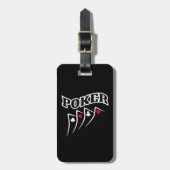 Poker Bagagelabel (Voorkant verticaal)