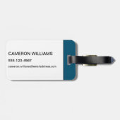 Poker: Beats Working for a Living Bagagelabel (Achterkant horizontaal)