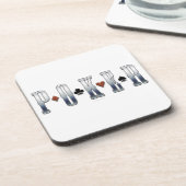 Poker Beverage Coaster Bier Onderzetter (Linkerzijde)