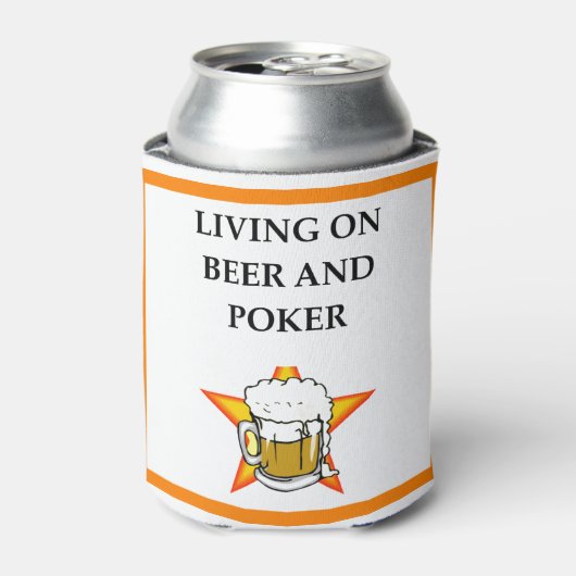 POKER BLIKJESKOELER (Blikje Voorkant)