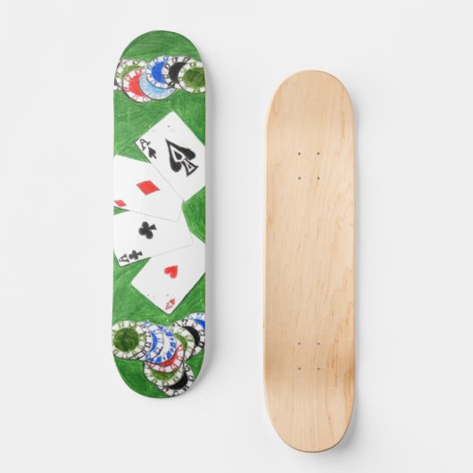 Poker Board, by DJ Skateboard (Voorkant)