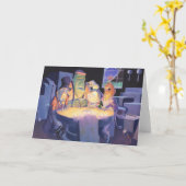 Poker Buddies Kaart (Gele Bloem)