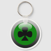 Poker Button - Club Sleutelhanger (Voorkant)