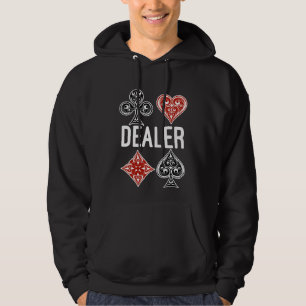 Poker Card Game Dealer Casino Lover Hoodie