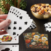 POKER CARDS - Colorful Floral Design Pokerkaarten (Insitu)