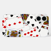 Poker Cards iPhone 16 Hoesje (Achterkant (horizontaal))