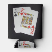 Poker Cards Jack King, Blikjeskoeler (Voorkant)