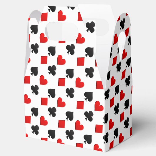 Poker Cards Suits Bedankdoosjes (Geopend)
