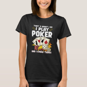 Poker Casino Poker Speler Gokken Roulette  1 T-shirt