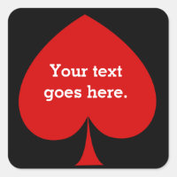 Poker casino schop partij favor sticker