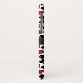 Poker Casino Suit Pattern Monogram Case-Mate iPhone Case (Achterkant/links)