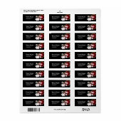 poker , casino , volwassene , retour address stick etiket (Full Sheet)