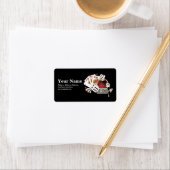 poker , casino , volwassene , retour address stick etiket (Insitu)