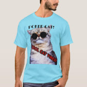 POKER Cat T-shirt! T-shirt (Voorkant)