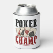 Poker Champ Player Tournament Blikjeskoeler (Blikje Voorkant)