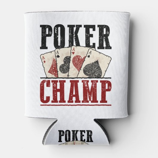 Poker Champ Player Tournament Blikjeskoeler (Voorkant)