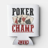 Poker Champ Player Tournament Blikjeskoeler (Achterkant)
