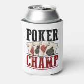 Poker Champ Player Tournament Blikjeskoeler (Blikje Achterkant)