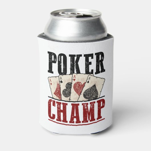 Poker Champ Player Tournament Blikjeskoeler (Blikje Achterkant)