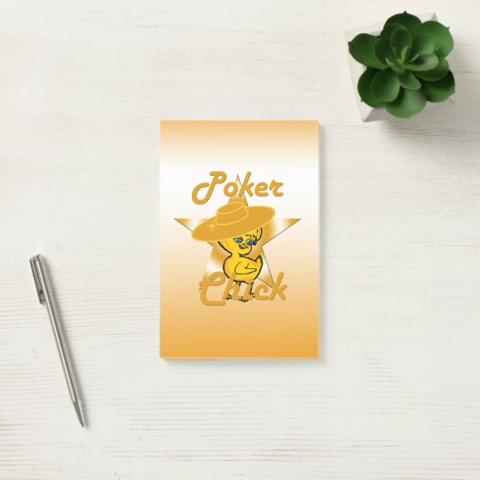 Poker Chick #10 Post-it® Notes (Kantoor)