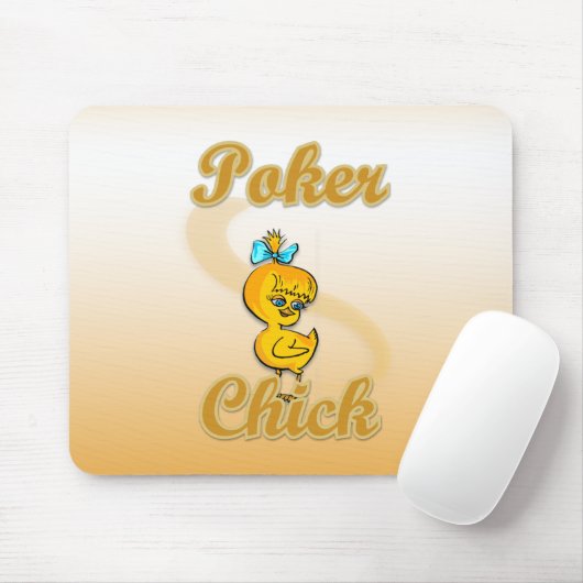 Poker Chick Muismat (Met muis)