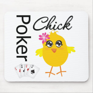 Poker Chick Muismat