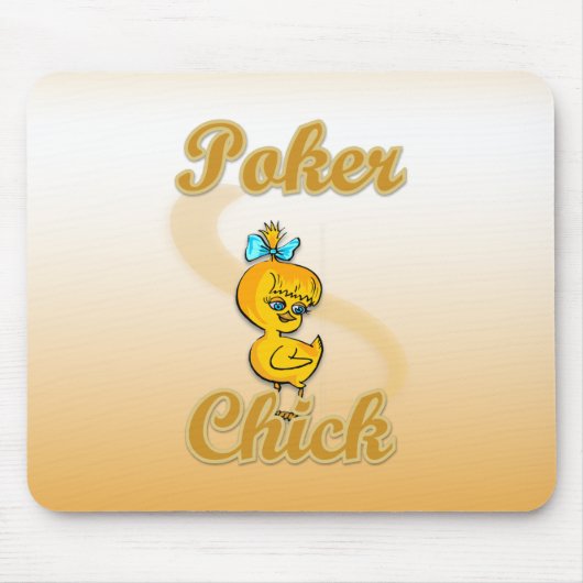 Poker Chick Muismat (Voorkant)