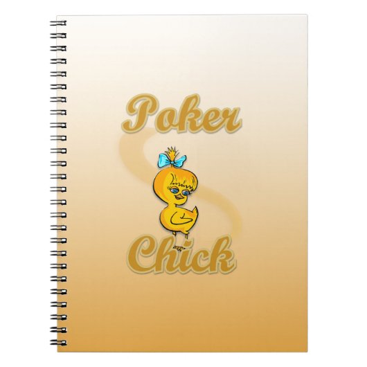 Poker Chick Notitieboek (Voorkant)