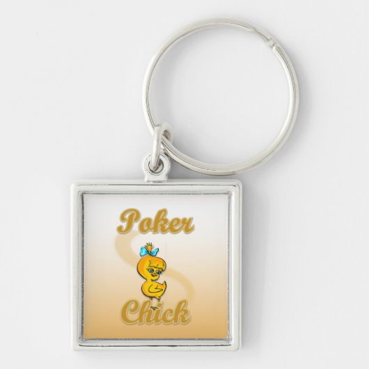 Poker Chick Sleutelhanger (Voorkant)