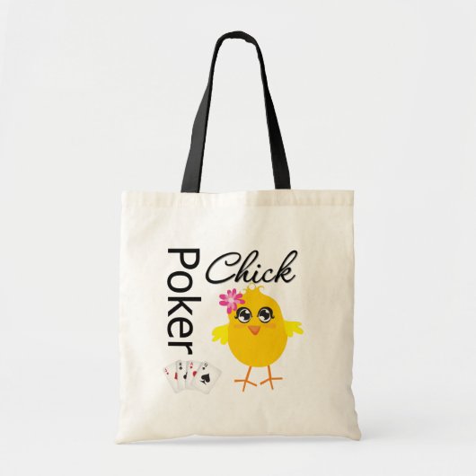 Poker Chick Tote Bag (Voorkant)