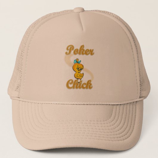 Poker Chick Trucker Pet (Voorkant)