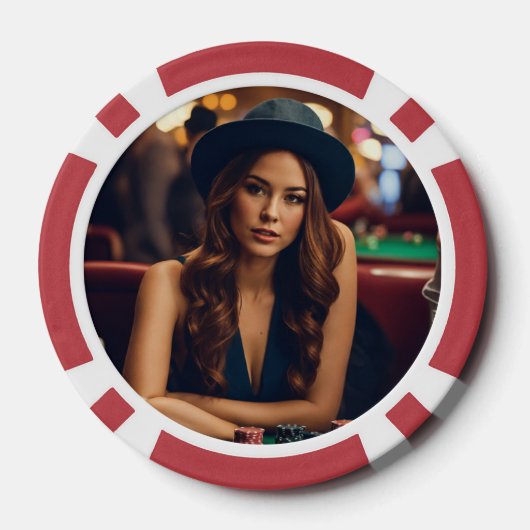 poker chip (Achterkant)