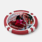 Poker Chip Bachelorette Hen Party Invite Favor (Enkel)