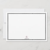 Poker Chip Casino Party Invitation Kaart (Achterkant)