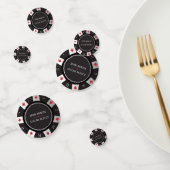 Poker Chip Casino Thereding Wedding Las Vegas Deco Confetti (Groep)