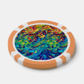 Poker Chip Fluid Kleuren (Enkel)