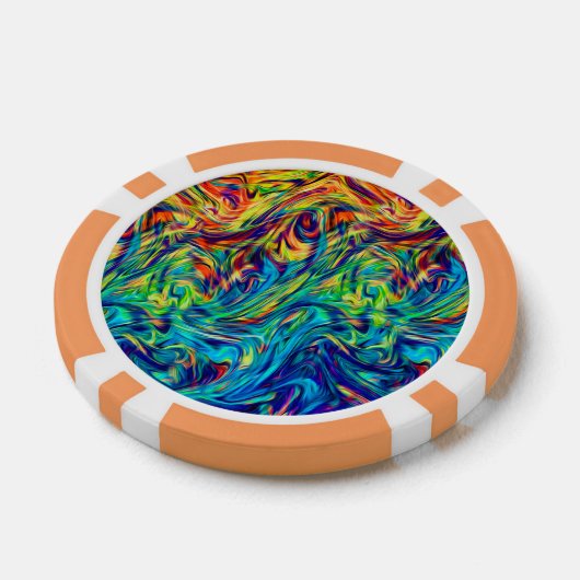 Poker Chip Fluid Kleuren (Enkel)
