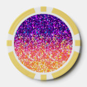 Poker Chip Glitter Graphic (Voorkant)