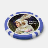 Poker Chip Lucky Gezegde Rabbit! chip omdraaien (Enkel)
