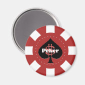 Poker Chip Magneet (Voorkant / Achterkant)