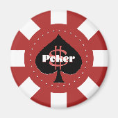 Poker Chip Magneet (Voorkant)