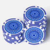 Poker Chip Mandala Mehndi Stijl G403 (Opstapeling)