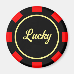 Poker chip marker koelkast magneten