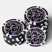 Poker Chip Mozaïek Sparkley Textuur (Opstapeling)