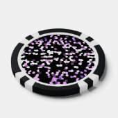 Poker Chip Mozaïek Sparkley Textuur (Enkel)