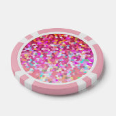 Poker Chip Mozaïek Sparkley Textuur (Enkel)